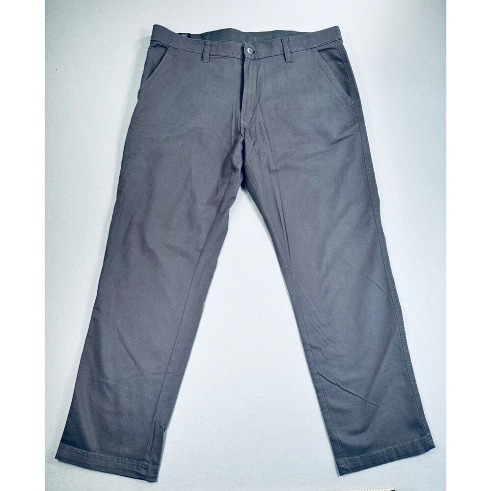 Weatherproof Vintage NWOT Men’s Gray Chino Pants 38x32 Stretch Casual